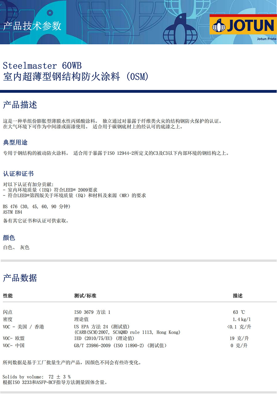 室內(nèi)超薄型鋼結(jié)構(gòu)防火涂料